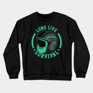 war helmet Crewneck Sweatshirt